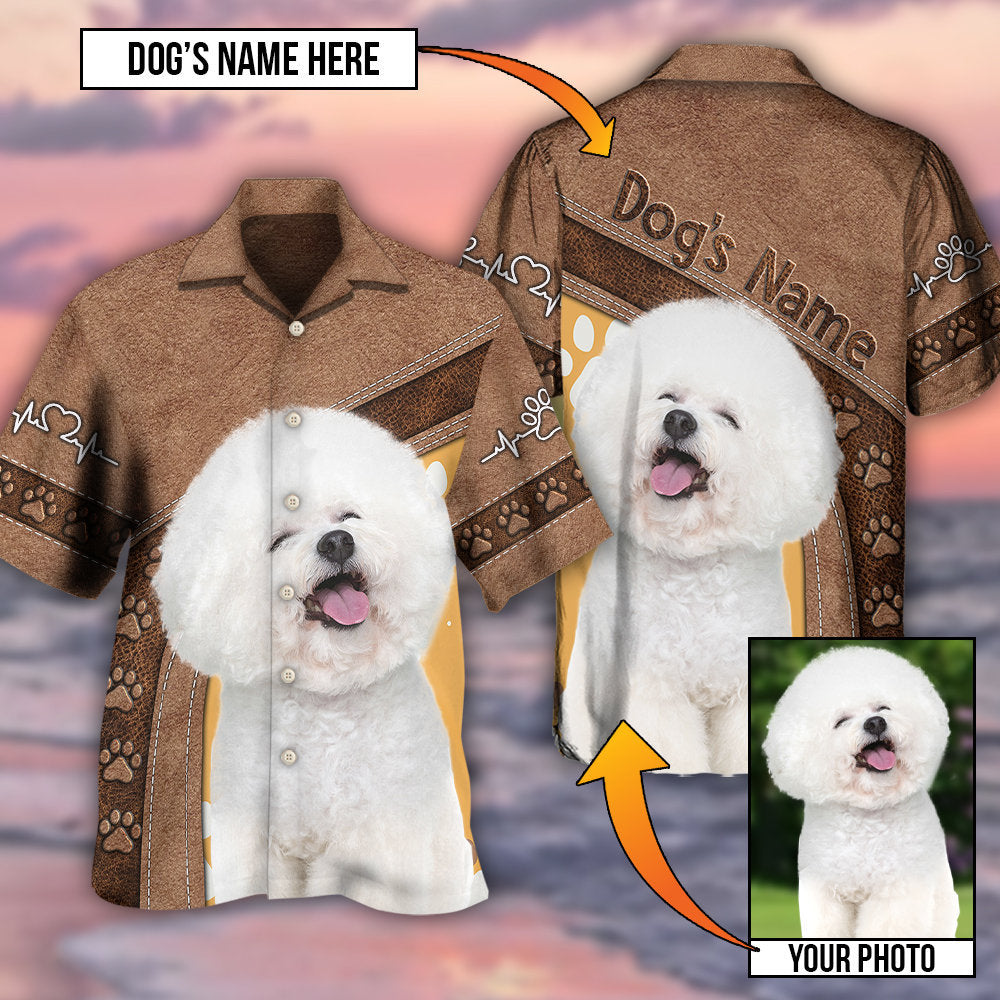 Dog Paw Various Style Custom Photo Personalized - Hawaiian Shirt - Reefox