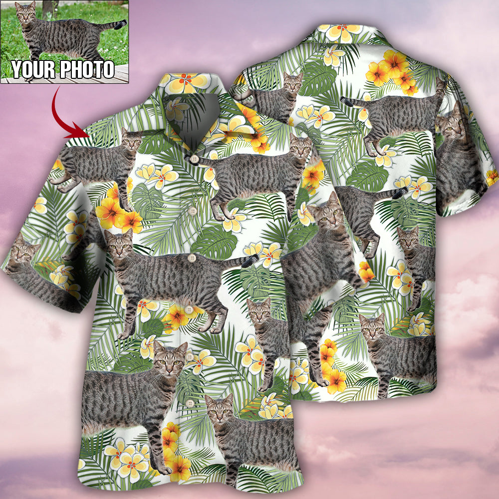 Cat Various Style Custom Photo - Hawaiian Shirt - Reefox