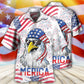 Eagle Independence Day American - Hawaiian Shirt - Reefox