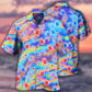 Gas Pump Oil Fuel Petrol - Hawaiian Shirt - Reefox