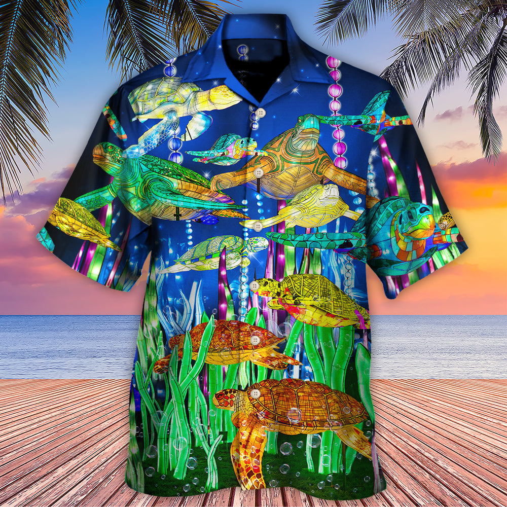Turtle Find My Soul Into The Ocean - Hawaiian Shirt - Reefox