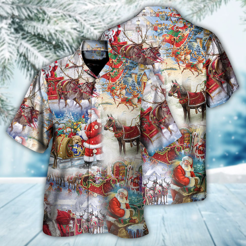 Christmas Believe In The Magic Of Christmas - Hawaiian Shirt - Reefox
