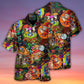 Hippie Mushroom Trippy Colorful Lover - Hawaiian Shirt - Reefox