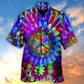Hippie Love Is In The Air Flowers In My Hair - Hawaiian Shirt - Reefox