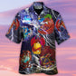 D20 Dragon Thunder Style - Hawaiian Shirt - Reefox
