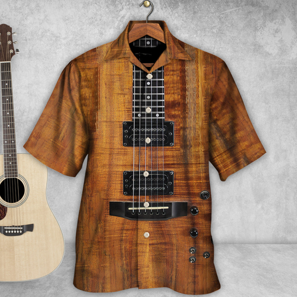 Guitar Acoustic Electric Guitar - Hawaiian Shirt - Reefox