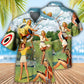 Archery Tournaments Pinup Girls - Hawaiian Shirt - Reefox