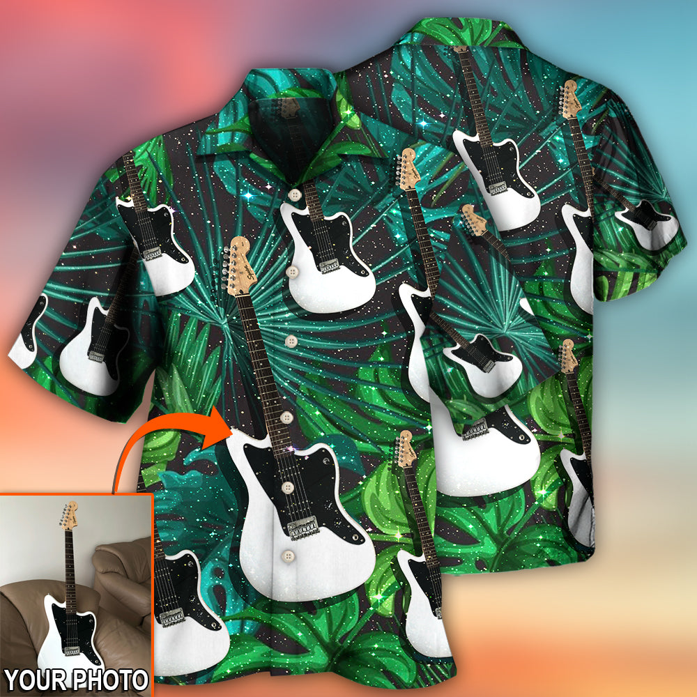 Guitar Various Style Tropical Custom Photo - Hawaiian Shirt - Reefox