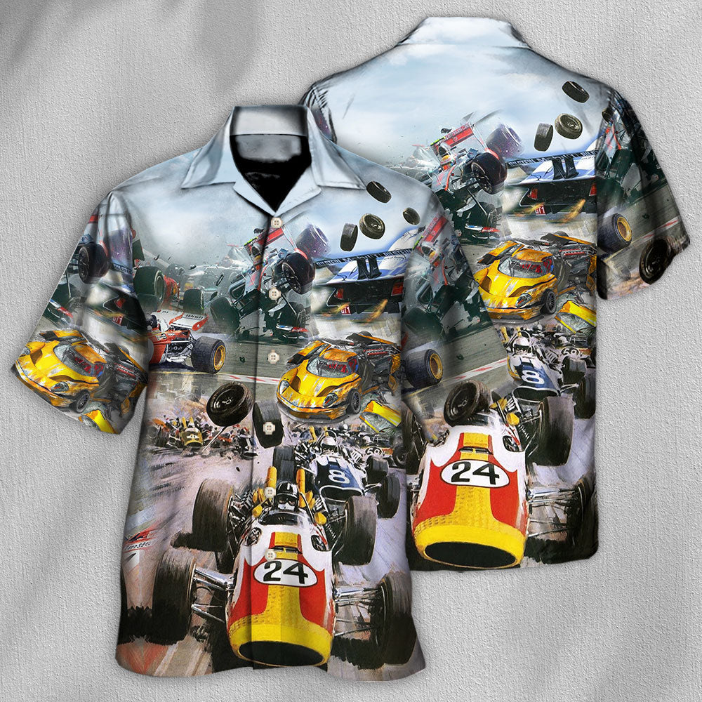 Car Racing Fast Style - Hawaiian Shirt - Reefox