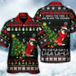 Cat Wreck The Tree Happy Ugly Style Christmas - Hawaiian Shirt - Reefox