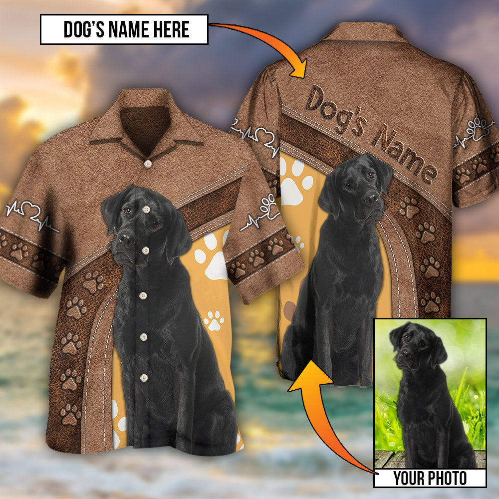 Dog Paw Various Style Custom Photo Personalized - Hawaiian Shirt - Reefox