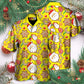 Christmas Santa Snowman Gingerbread And Sweets - Hawaiian Shirt - Reefox