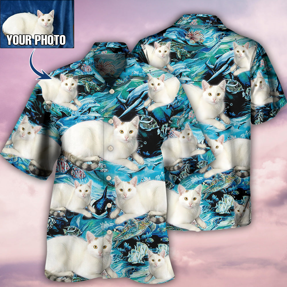 Cat Various Style Custom Photo - Hawaiian Shirt - Reefox