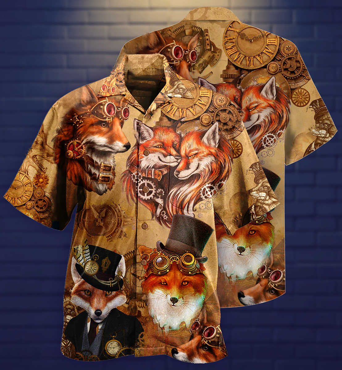 Fox Old Magic - Hawaiian Shirt - Reefox