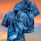 Cat Love Blue Neon Stunning - Hawaiian Shirt - Reefox