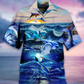 Dolphin Lovely Love Ocean Love Human - Hawaiian Shirt - Reefox