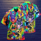 German Shepherd Dogs Love Summer Colorful - Hawaiian Shirt - Reefox