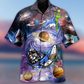 Shark Alien Space - Hawaiian Shirt - Reefox