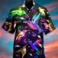 Hummingbird Fly All Night - Hawaiian Shirt - Reefox