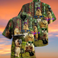 Ferret Animals Sing A Song - Hawaiian Shirt - Reefox