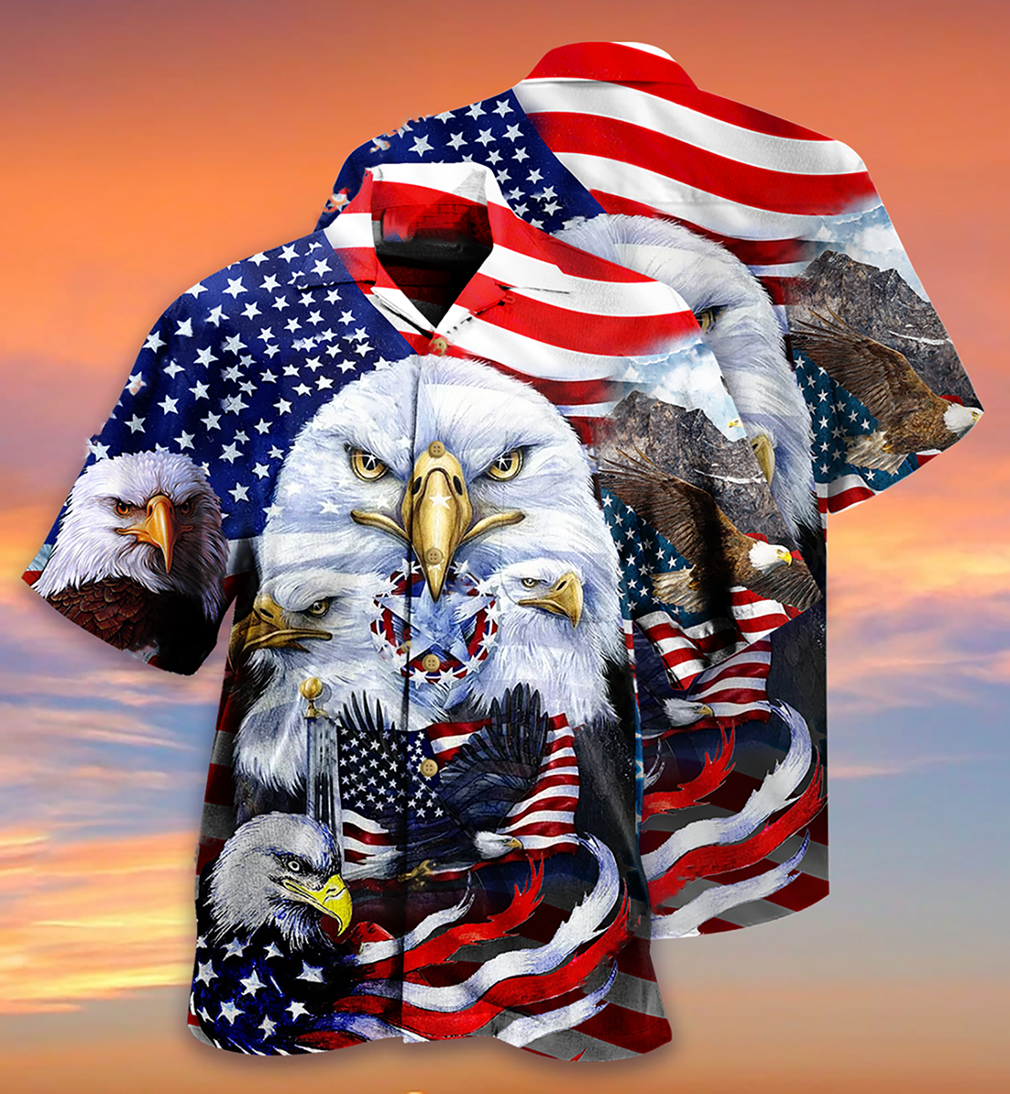 America Proud Happy Day - Hawaiian Shirt - Reefox