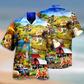 Farm Love Animals In The Village - Hawaiian Shirt - Reefox