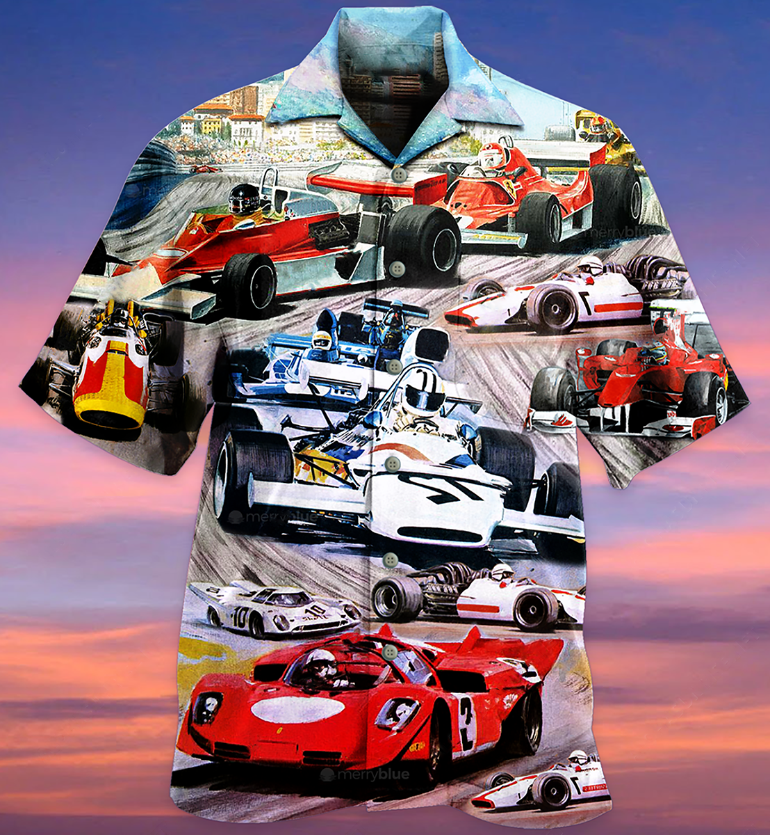 Car Racing Fast Cool Style - Hawaiian Shirt - Reefox