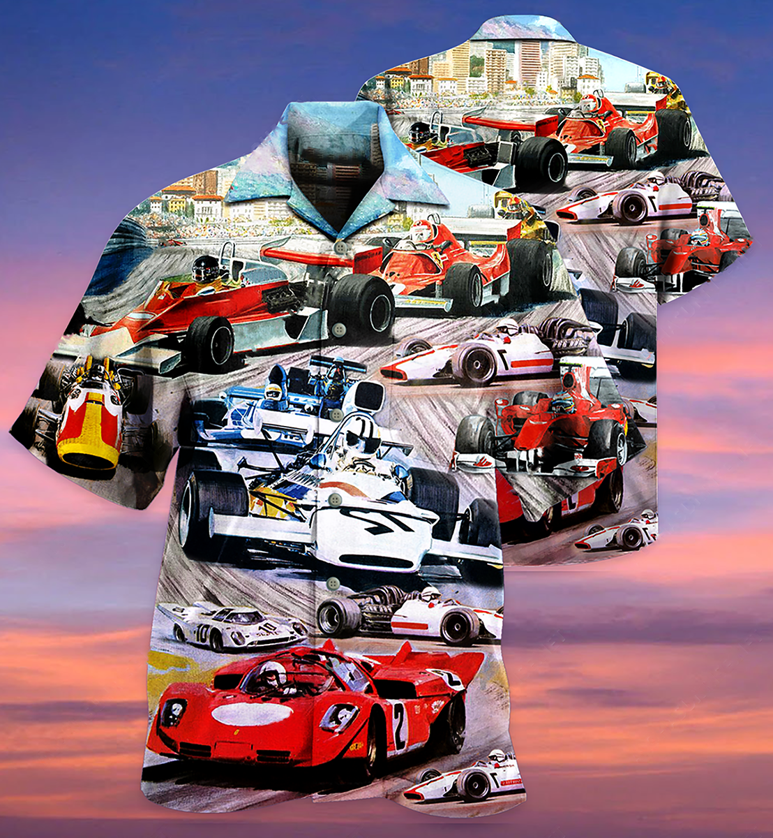 Car Racing Fast Cool Style - Hawaiian Shirt - Reefox
