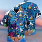 Spaceship Fly To Galaxy - Hawaiian Shirt - Reefox