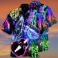 Violin Music Neon Style - Hawaiian Shirt - Reefox