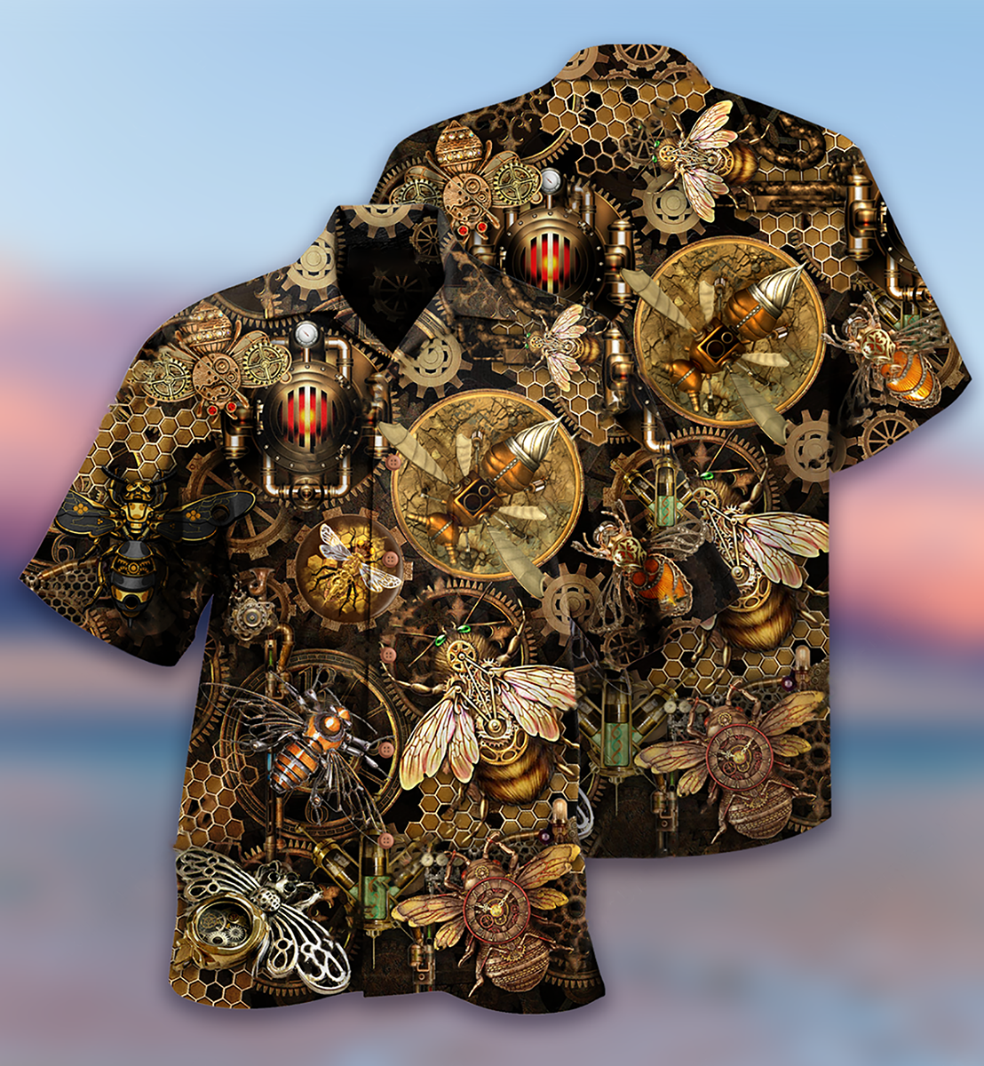 Bug Machine Classic Style - Hawaiian Shirt - Reefox
