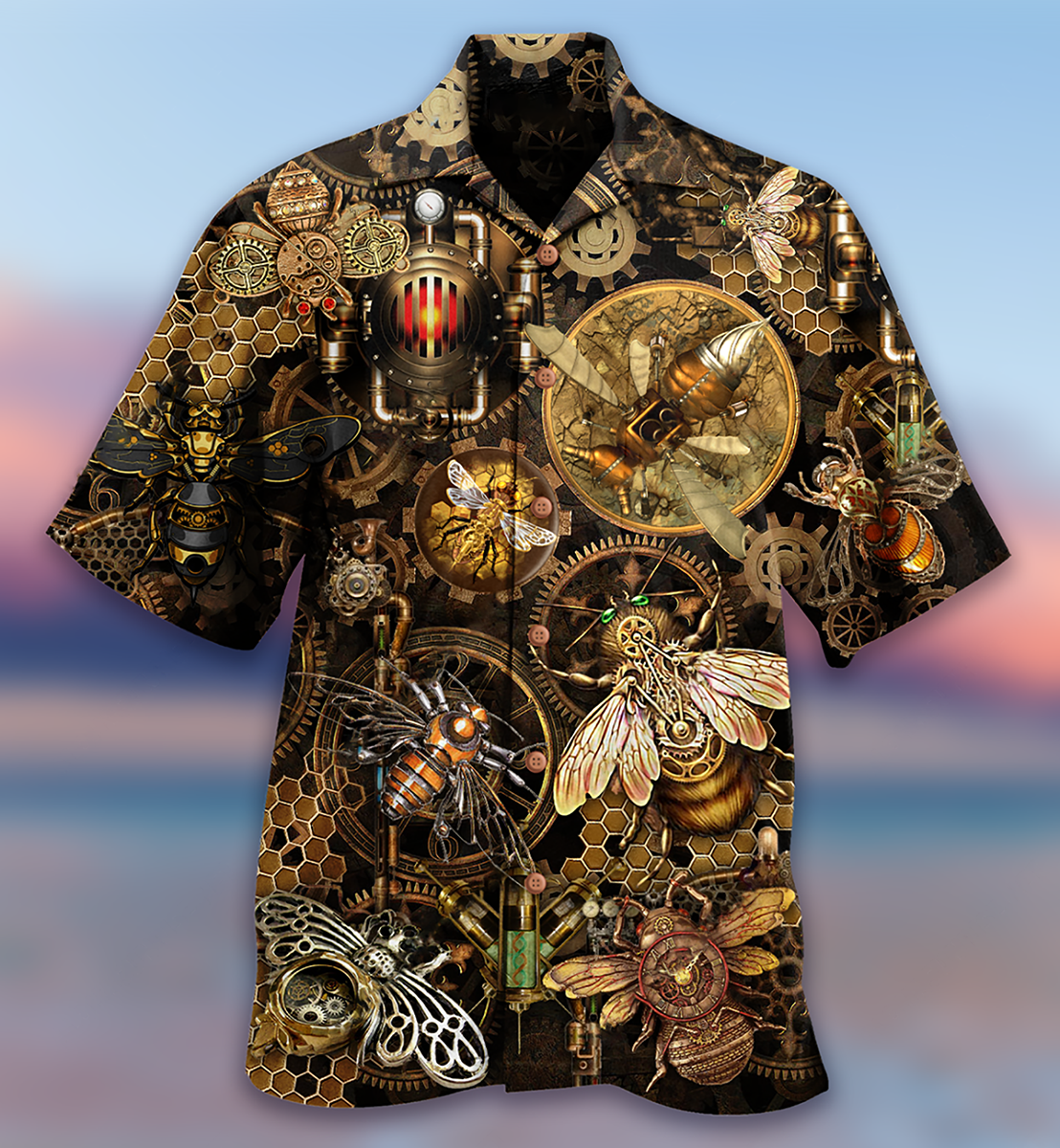 Bug Machine Classic Style - Hawaiian Shirt - Reefox