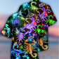 Scorpion Colorful Neon Style - Hawaiian Shirt - Reefox