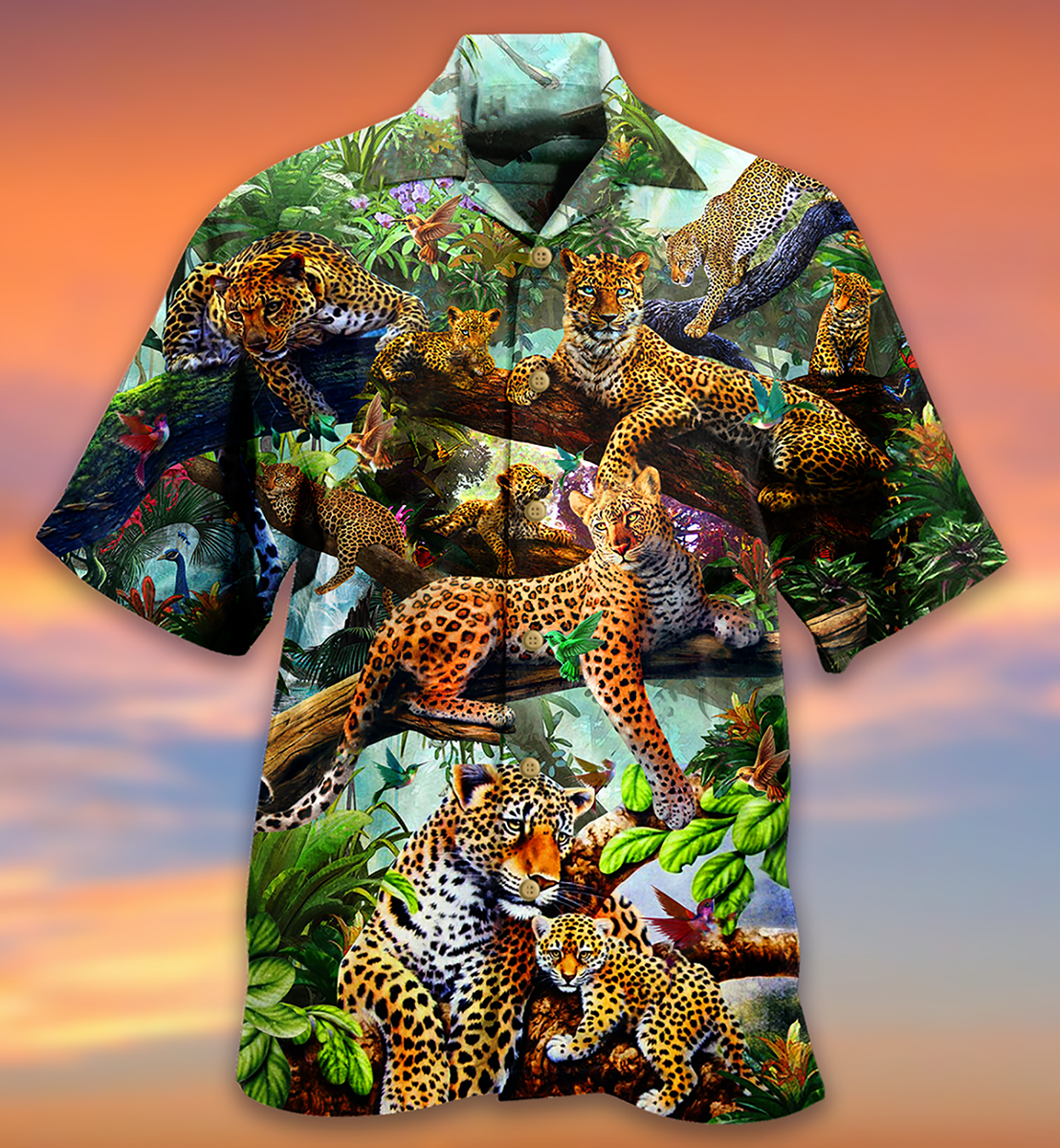 Catamount Love Trees - Hawaiian Shirt - Reefox