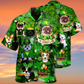 Irish Dogs Love Irish - Hawaiian Shirt - Reefox