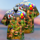 Giraffe Smile Happy - Hawaiian Shirt - Reefox