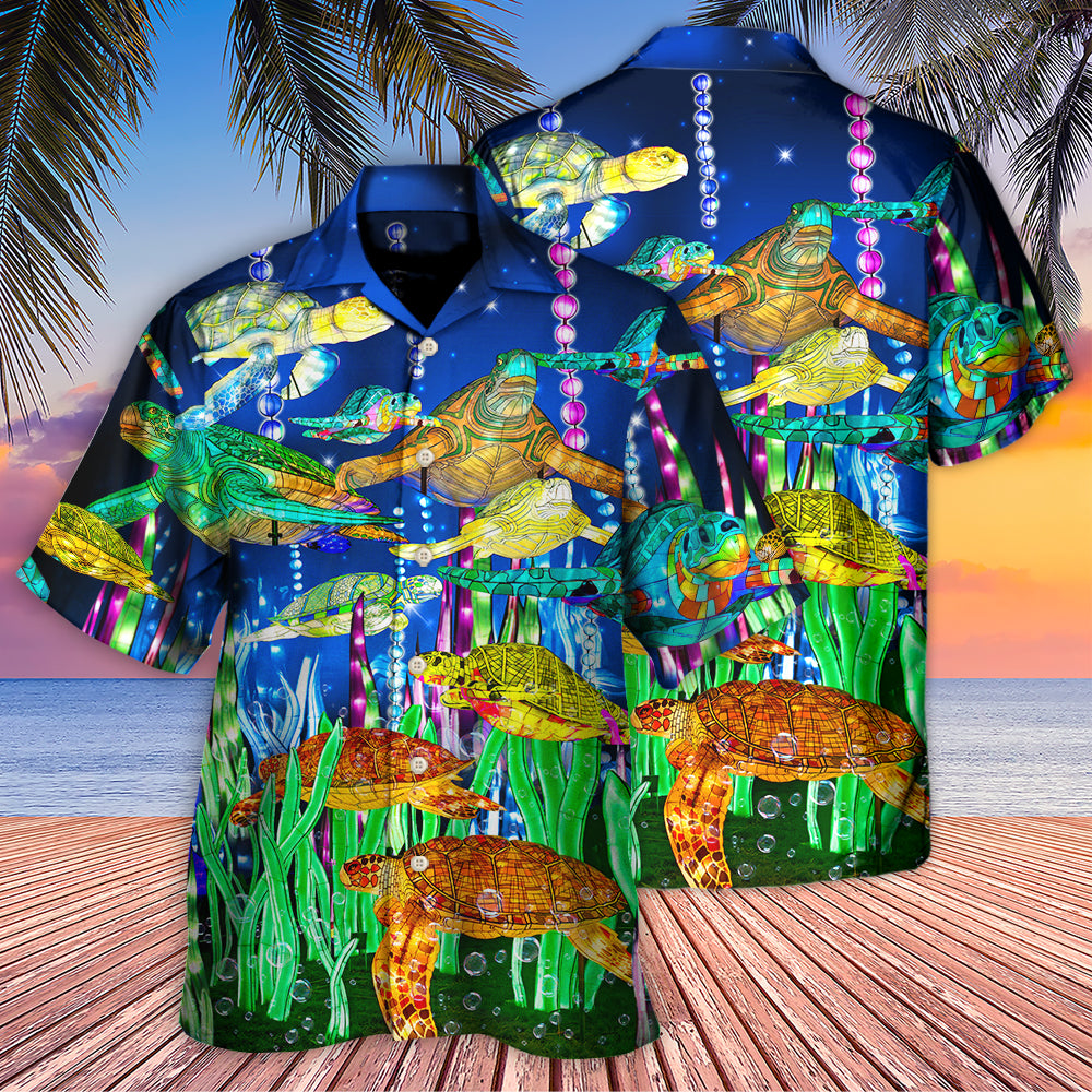 Turtle Find My Soul Into The Ocean - Hawaiian Shirt - Reefox