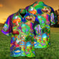 Frog Colorful Tropical Enjoying A Day Of Fun - Hawaiian Shirt - Reefox
