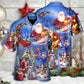 Christmas Merry Xmas Santa Claus Is Coming To Town - Hawaiian Shirt - Reefox