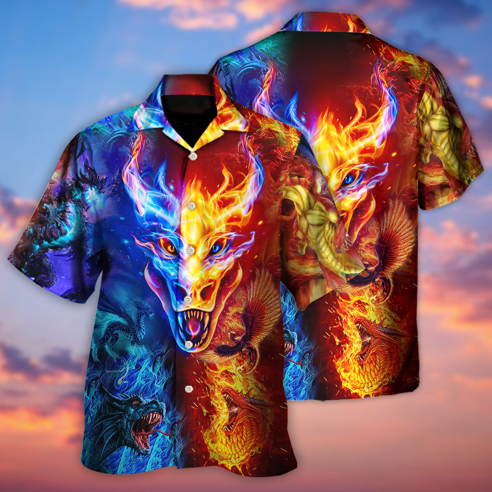 Dragon Love Life Amazing Style - Hawaiian Shirt - Reefox