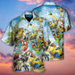 Parrot Cocktail Tropical Vibes - Hawaiian Shirt - Reefox
