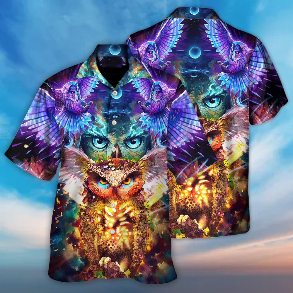 Owl I Need Is You - Hawaiian Shirt - Reefox
