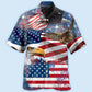 America 4th Of July America Eagle Freedom - Hawaiian Shirt - Reefox