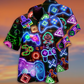 Game Neon Style Love It - Hawaiian Shirt - Reefox