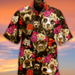 Dog Beautiful Rose Flowers - Hawaiian Shirt - Reefox
