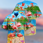 Flamingo Tropical Love Summer Style - Hawaiian Shirt - Reefox