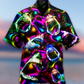 Shark Angry Loves Color - Hawaiian Shirt - Reefox