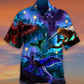 Cat Fly Love Dark - Hawaiian Shirt - Reefox