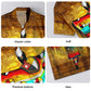 Native Cool Style Love Peace Brown - Hawaiian Shirt