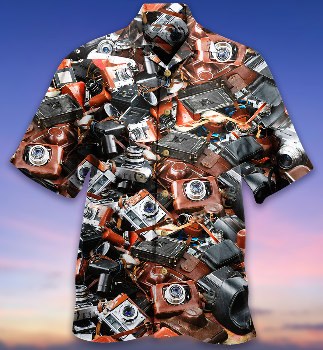 Camera Retro Love Life - Hawaiian Shirt - Reefox
